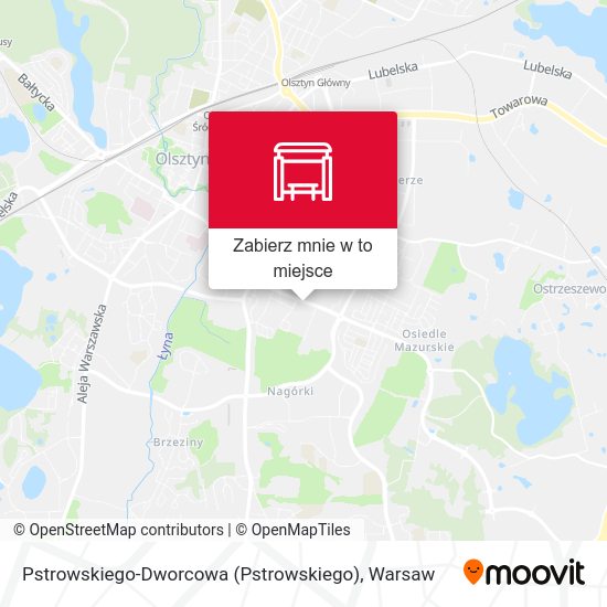 Mapa Pstrowskiego-Dworcowa