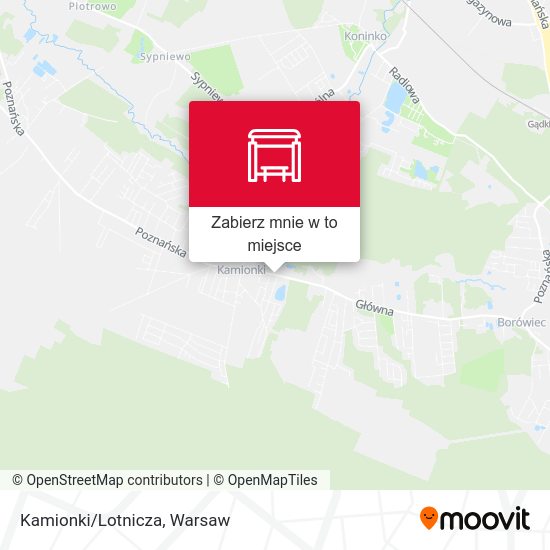 Mapa Kamionki/Lotnicza