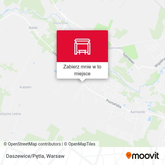 Mapa Daszewice/Pętla