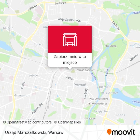 Mapa Urząd Marszałkowski