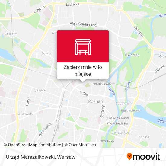 Mapa Urząd Marszałkowski