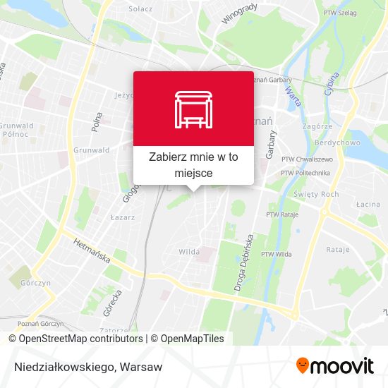 Mapa Niedziałkowskiego