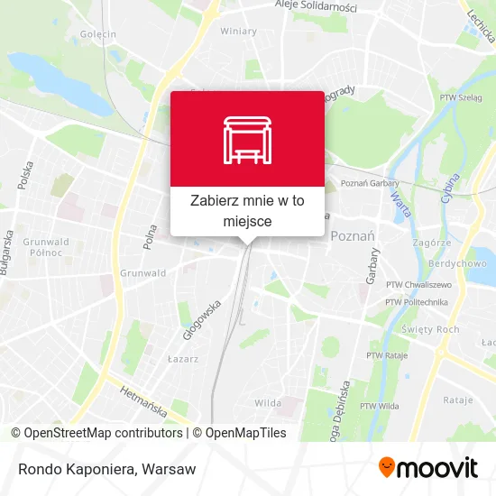 Mapa Rondo Kaponiera