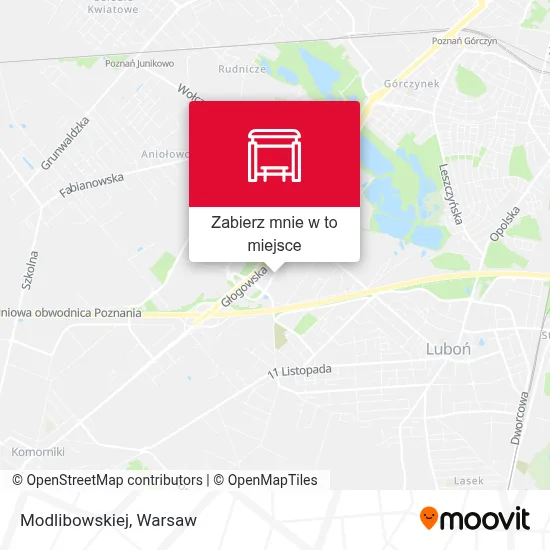 Mapa Modlibowskiej