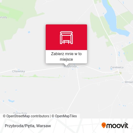 Mapa Przybroda/Pętla