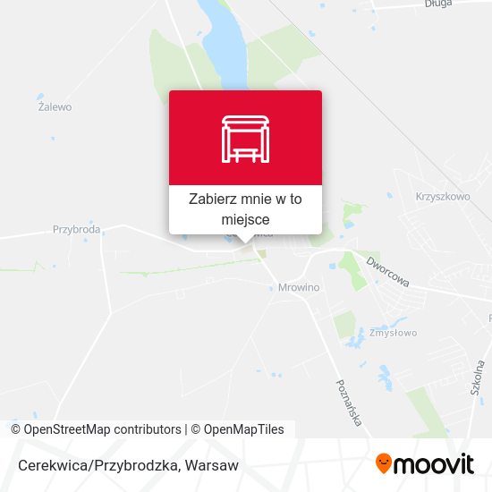 Mapa Cerekwica/Przybrodzka