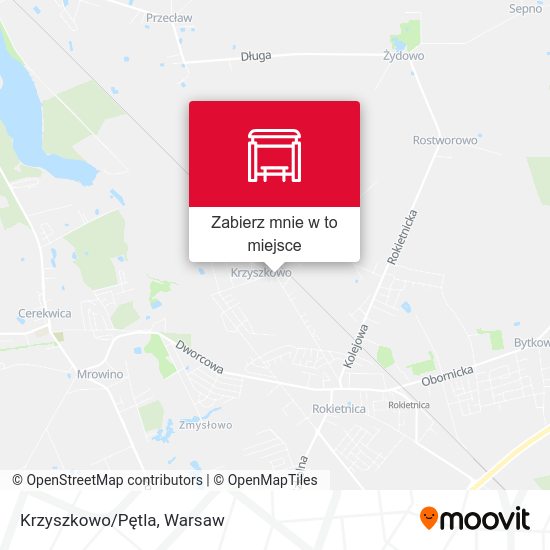 Mapa Krzyszkowo/Pętla