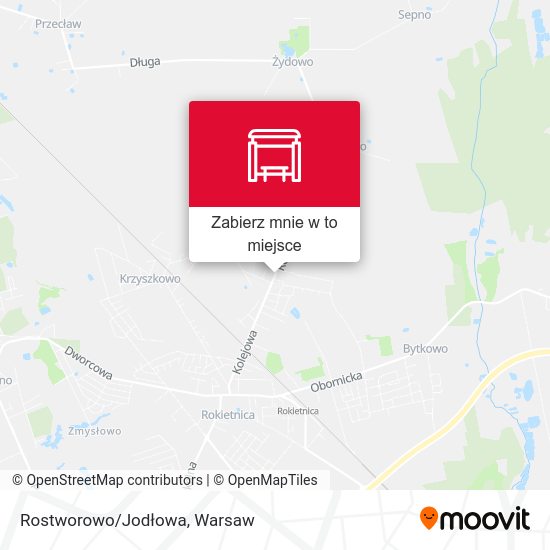 Mapa Rostworowo/Jodłowa