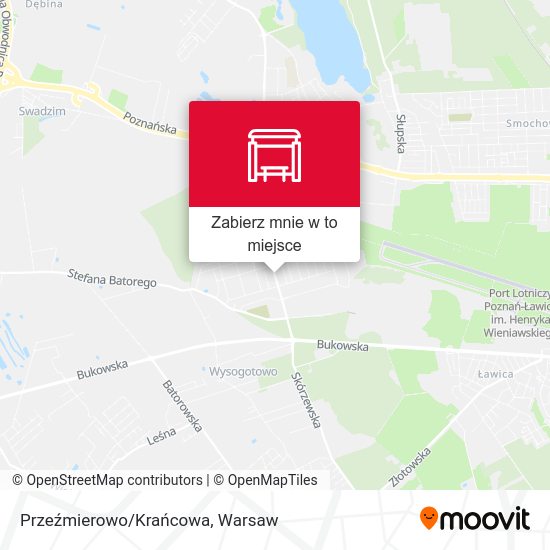 Mapa Przeźmierowo/Krańcowa