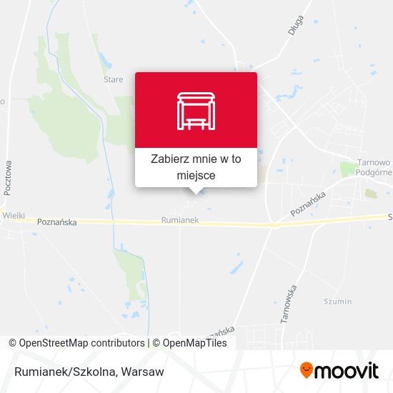 Mapa Rumianek/Szkolna