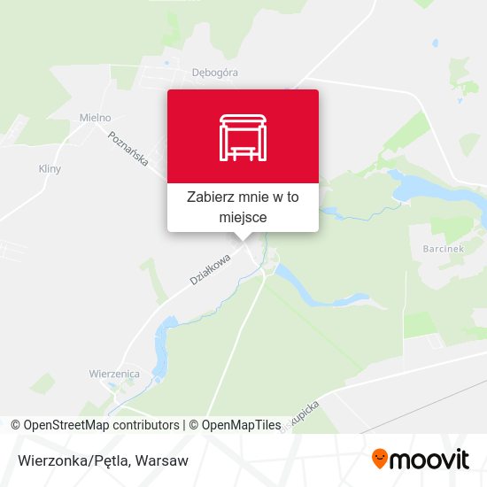 Mapa Wierzonka/Pętla