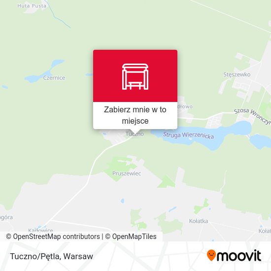 Mapa Tuczno/Pętla