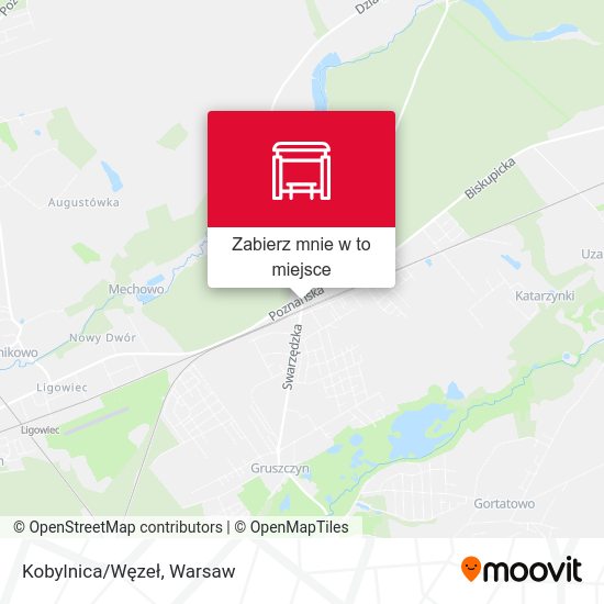 Mapa Kobylnica/Węzeł