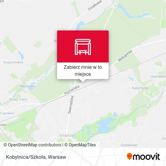 Mapa Kobylnica/Szkoła