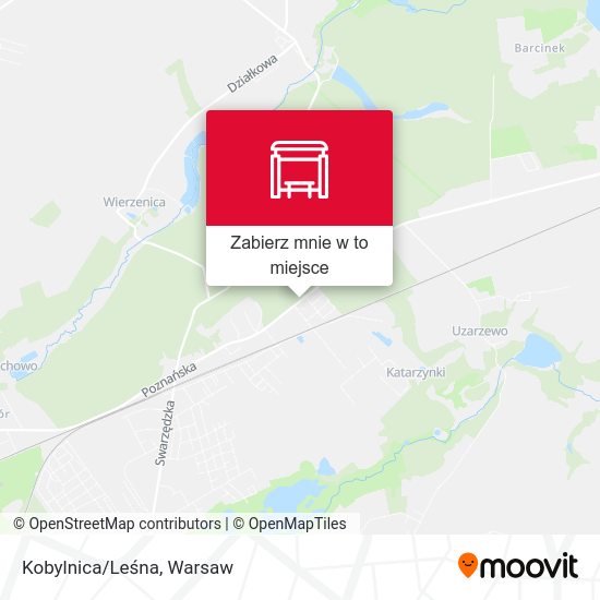 Mapa Kobylnica/Leśna