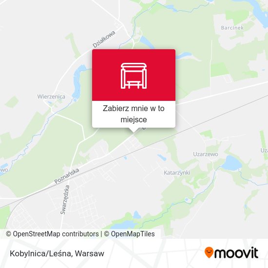 Mapa Kobylnica/Leśna