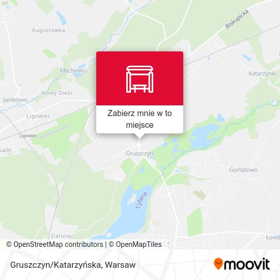 Mapa Gruszczyn/Katarzyńska