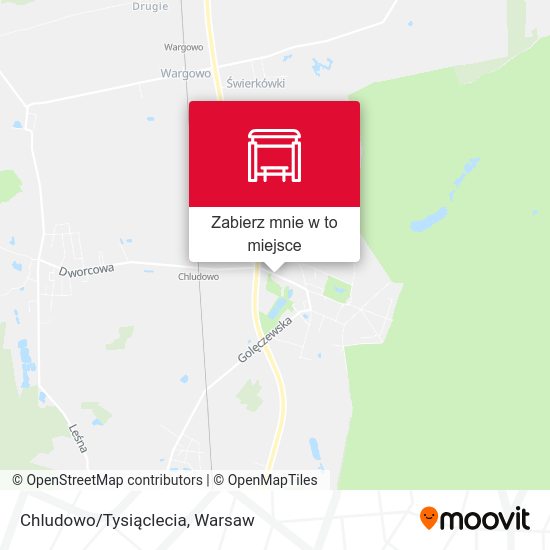 Mapa Chludowo/Tysiąclecia