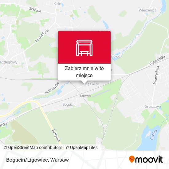 Mapa Bogucin/Ligowiec