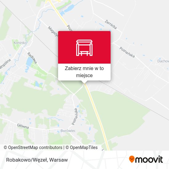 Mapa Robakowo/Węzeł