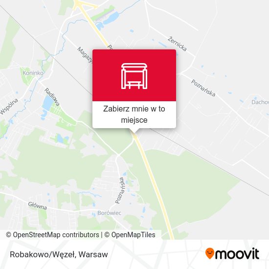 Mapa Robakowo/Węzeł