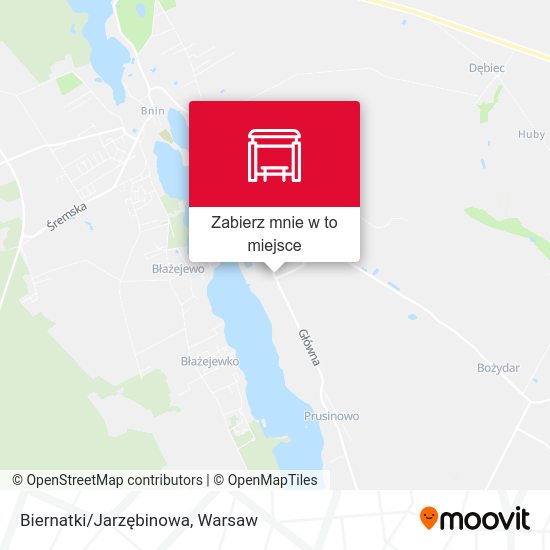 Mapa Biernatki/Jarzębinowa