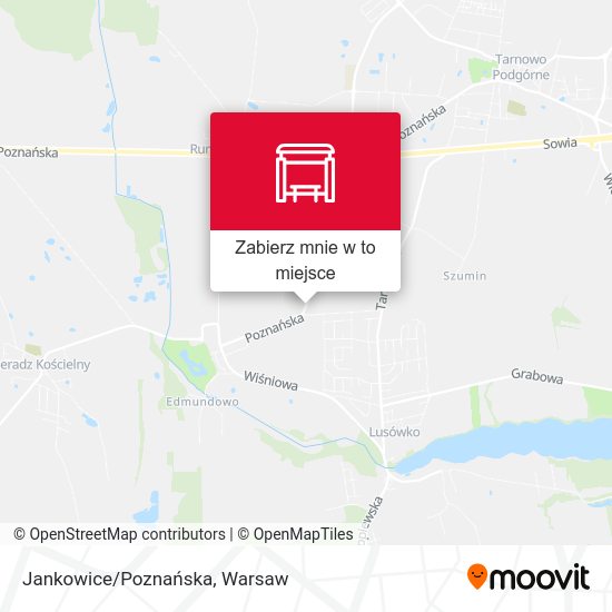 Mapa Jankowice/Poznańska