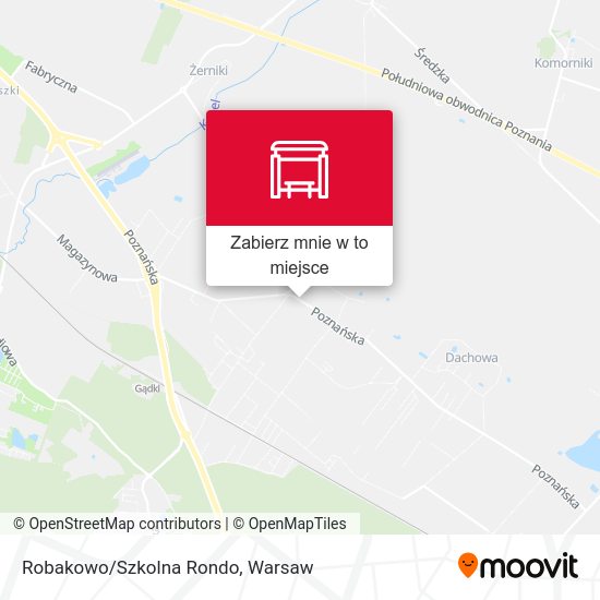 Mapa Robakowo/Szkolna Rondo