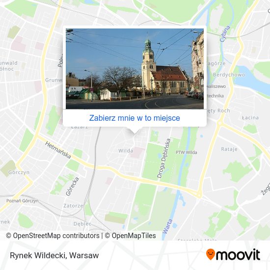 Mapa Rynek Wildecki