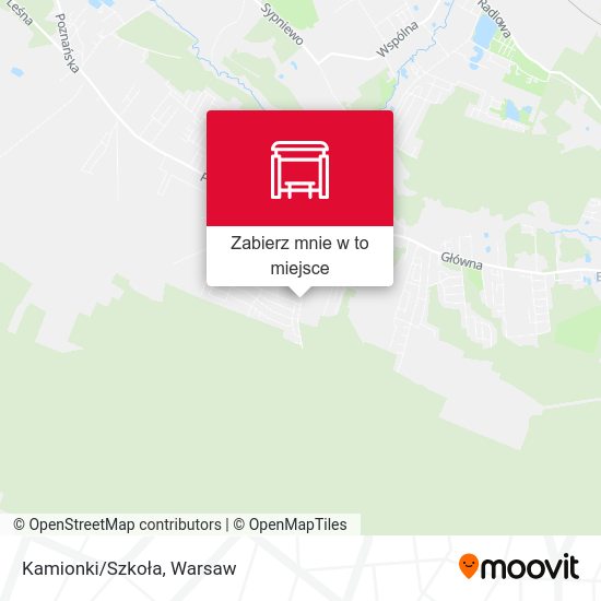 Mapa Kamionki/Szkoła