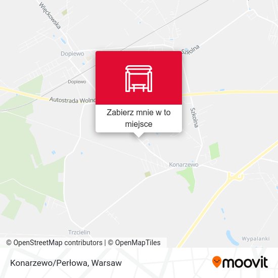 Mapa Konarzewo/Perłowa