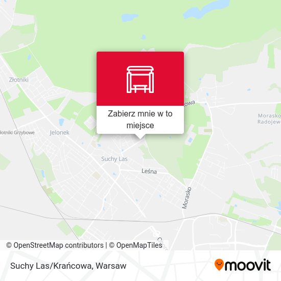 Mapa Suchy Las/Krańcowa