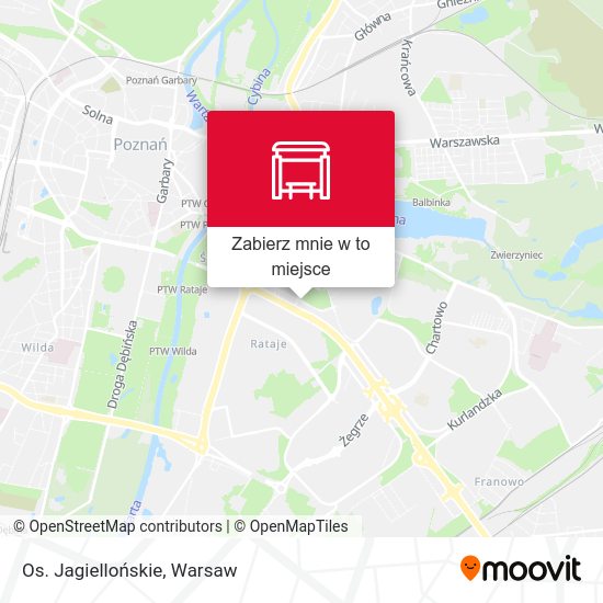 Mapa Os. Jagiellońskie