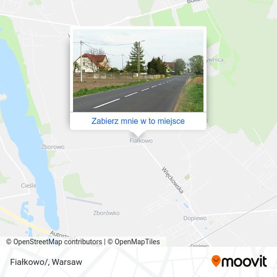 Mapa Fiałkowo/