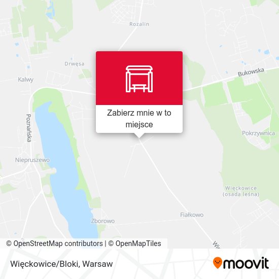 Mapa Więckowice/Bloki