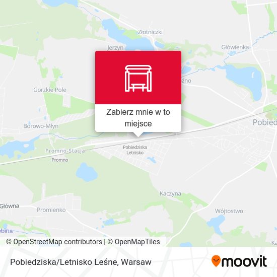 Mapa Pobiedziska/Letnisko Leśne