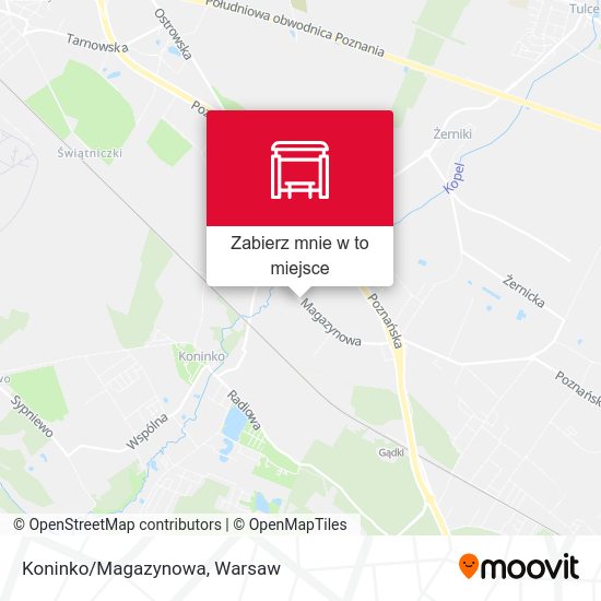 Mapa Koninko/Magazynowa