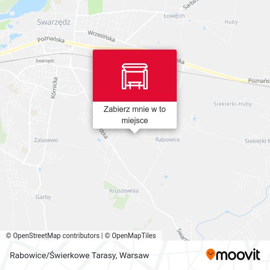 Mapa Rabowice/Świerkowe Tarasy