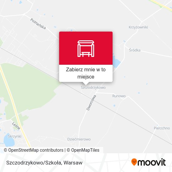 Mapa Szczodrzykowo/Szkoła