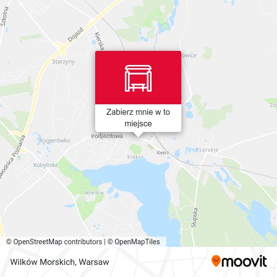 Mapa Wilków Morskich