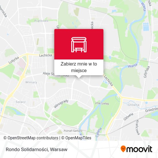 Mapa Rondo Solidarności