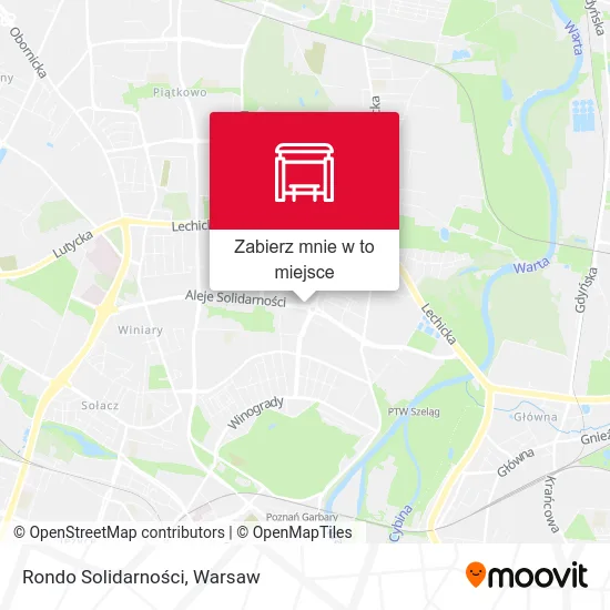 Mapa Rondo Solidarności