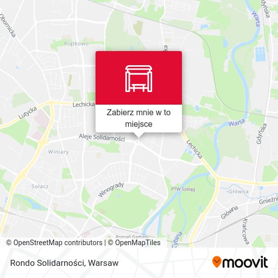 Mapa Rondo Solidarności