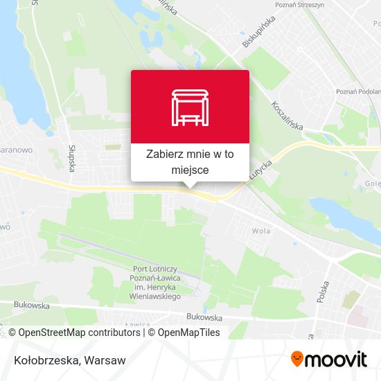 Mapa Kołobrzeska