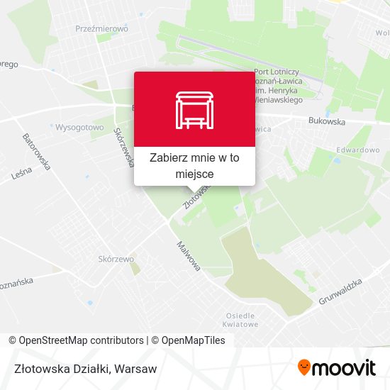 Mapa Złotowska Działki