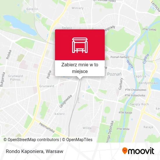 Mapa Rondo Kaponiera