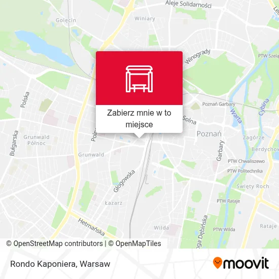 Mapa Rondo Kaponiera