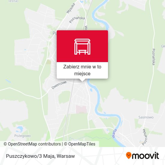 Mapa Puszczykowo/3 Maja