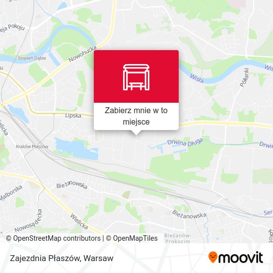 Mapa Zajezdnia Płaszów