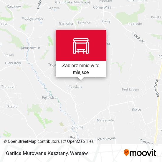 Mapa Garlica Murowana Kasztany (Nż)